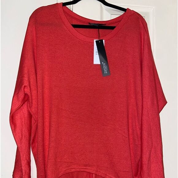 NWT zanzea flowy oversized blouse size small - Picture 1 of 6